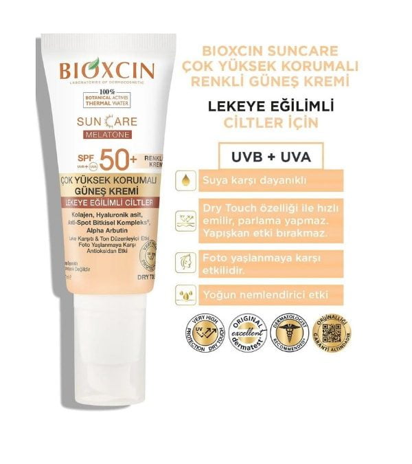 Bioxcin Yüz Güneş Kremi Suncare Leke Renk 50 Ml 4 4e96fbc144144f9790baabb91ac8c798