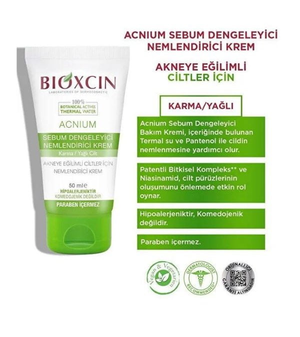 Bioxcin Acnium Nemlendirici Krem 50 ml 6 5fd0a624263745d297670adc3aa988df