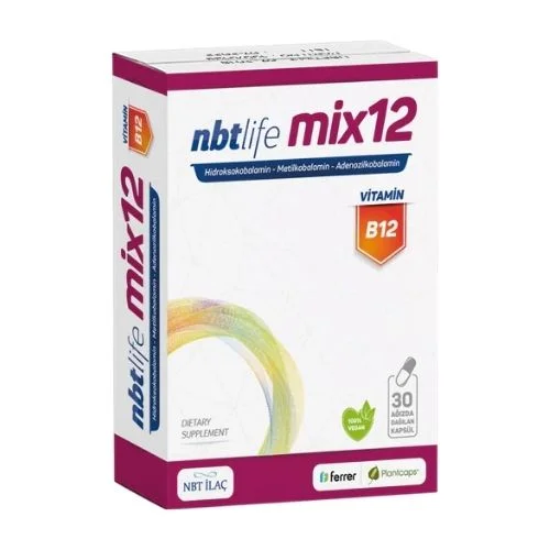 MIX 12 (VITAMIN B12)30 AGIZ KAP