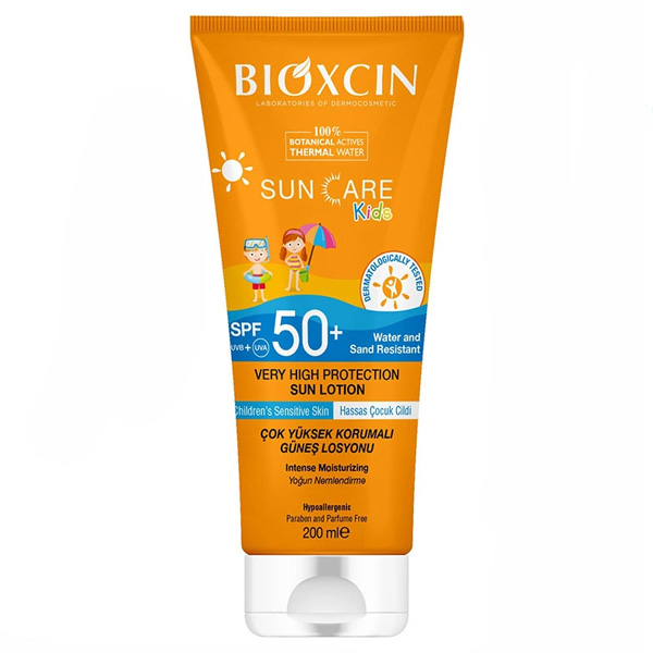 Bioxcin Sun Care Çocuklar için Güneş Losyonu SPF 50+ 200 ml 2 bioxcin suncare kids losyon spf50 200 ml 68359 30 B