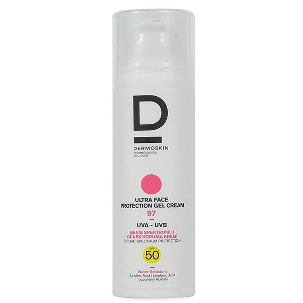 Dermoskin Spf 97 Ultra Face Protection L Güneş Koruyucu Jel Krem 2 dermoskin ultra face protection sun screen spf97 50ml 71042 18 B