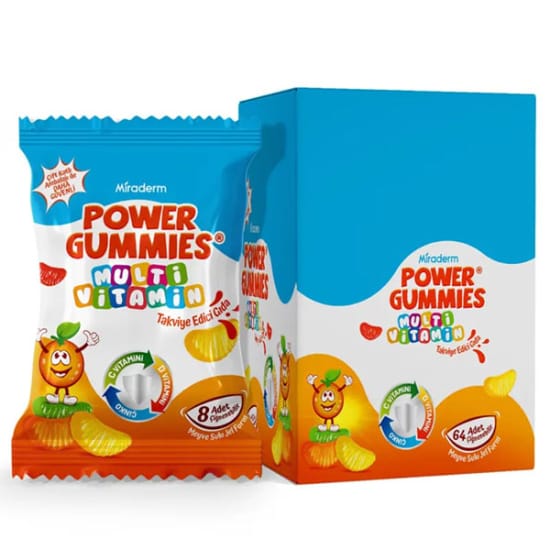 Power Gummies Multivitamin Takviye Edici Gıda 64 Tablet 2 Power Gummies Multivitamin Takviye Edici Gıda 64 Tablet