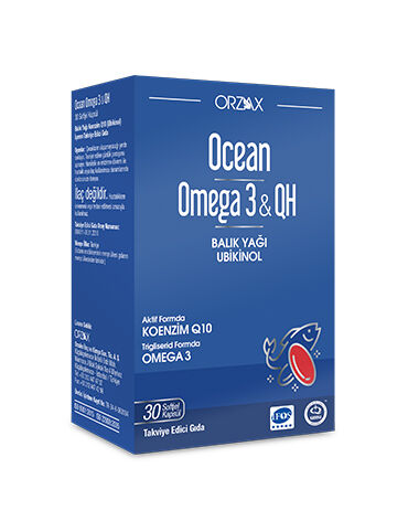Ocean Omega 3 Takviye Edici Gıda 30 Kapsül 2 orzax ocean omega 3 qh takviye edici gida 30 kapsul orzax 126160 53 B