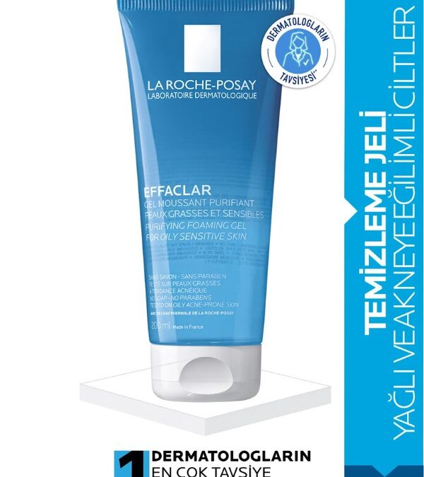 La Roche Posay Effaclar Akne Eğilimli Yağlı Ciltler Için Temizleyici Jel 200 ml