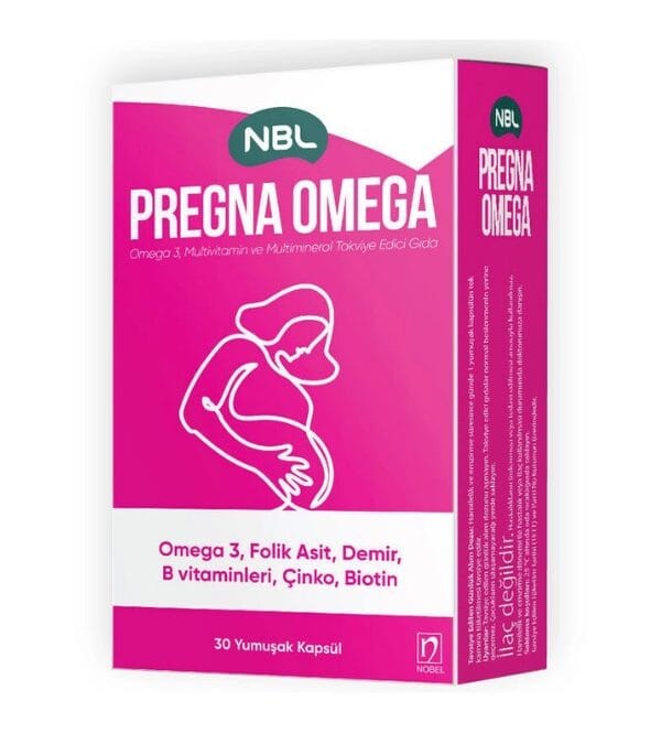 NBL Pregna Omega 3 Vitamin - 30 Kapsül
