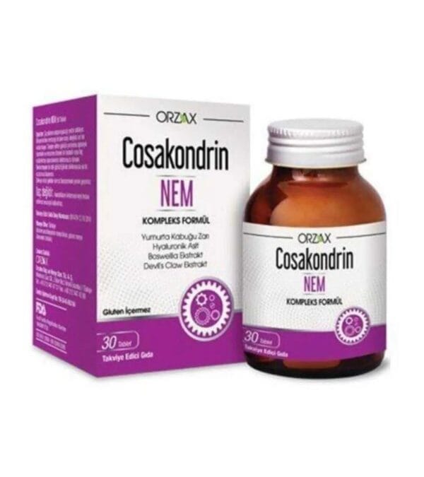 Orzax Cosakondrin Nem Vitamin 30 Tablet