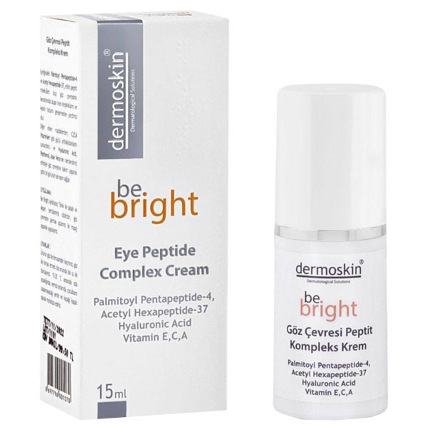 Dermoskin Be Bright Göz Çevresi Peptit Kompleks Krem 15 ml 4 dermoskin be bright goz cevresi peptit kompleks krem 15 ml 58624 22 B