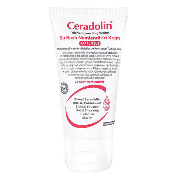 Ceradolin Su Bazlı Nemlendirici Krem 50 Ml 2 ceradolin krem parfumsuz 50ml 46769 10 B