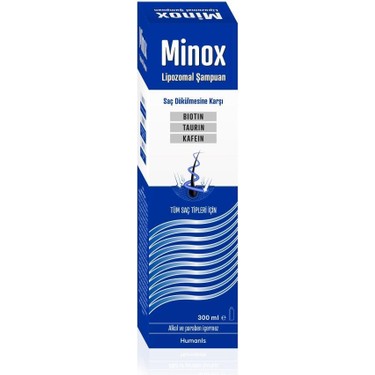 Minox Saç Dökülmesine Karşı Lipozomal Şampuan 300 ml 2 Minoxil Şampuan Modelleri