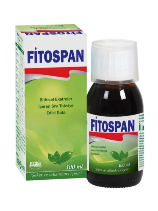 Fitospan Bitkisel Ekstreler İçeren Sıvı Takviye Edici Gıda 100 Ml Şişe