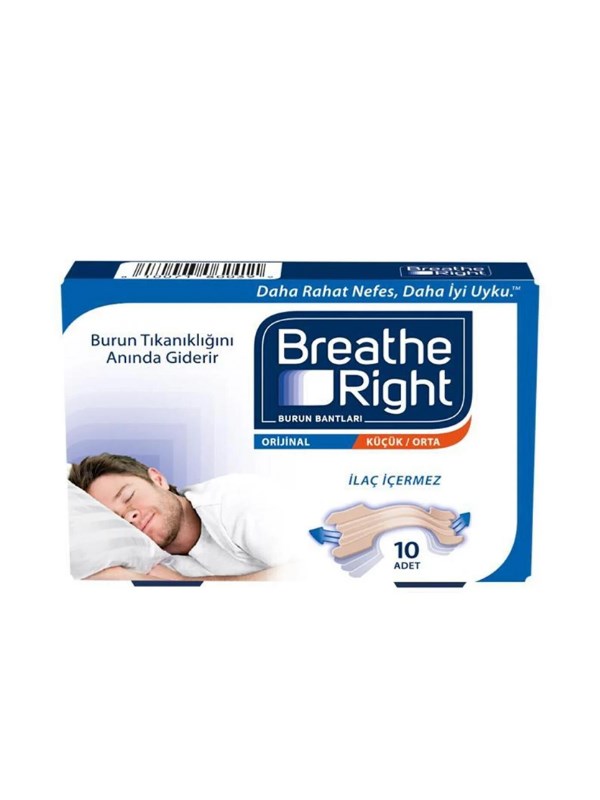 Breathe Right Normal Burun Bandı 10 Adet