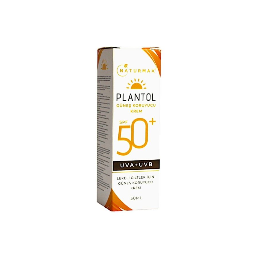 Naturmax Plantol Lekeli Ciltler İçin Güneş Kremi 50 Ml